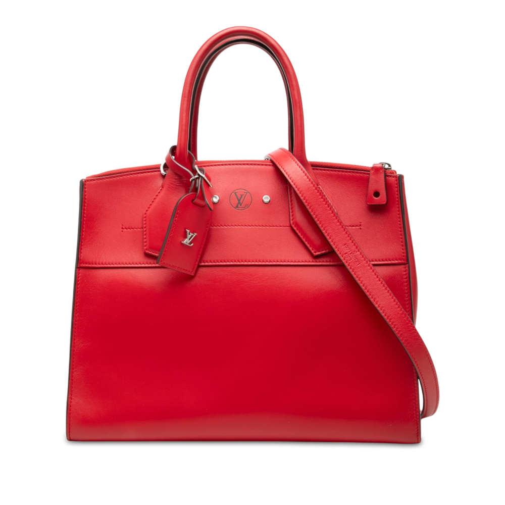 Pre-Loved Louis Vuitton Leather City Steamer MM